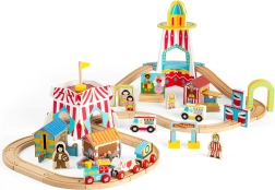 Holzeisenbahn Vergnügungspark