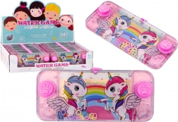 Wasser-Arcade-Spielkonsole Pink Mini Unicorns Pad Console