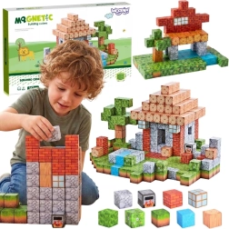 Woopie magnetische Bausteine World of Blocks, 108 Teile
