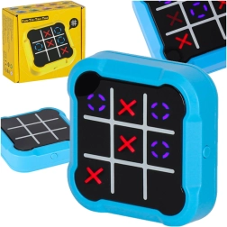 Taschenspiel Tic Tac Toe in Blau