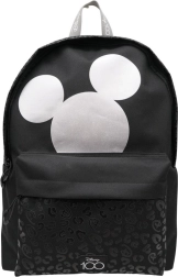 Rucksack mit Mickey Mouse Motiv schwarz