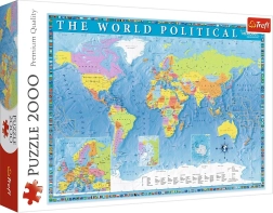 Puzzle mit 2000 Teilen – Politische Weltkarte