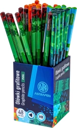 Dreikant-Grafitbleistift HB ASTRA Pixel One