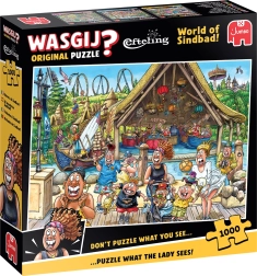 Puzzle WASGIJ Efteling: Sindibads Welt 1000 Teile