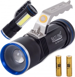 Militärische LED-Taschenlampe mit Cree XM-L3-U3 Zoom von Bailong