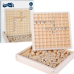 Holzbasiertes Wortspiel mit Buchstaben SMALL FOOT