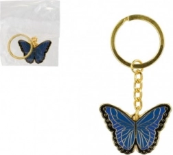 Metall-Schlüsselanhänger Schmetterling