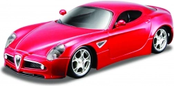 Bburago Alfa Romeo 8C Competizione rotes Modell
