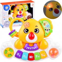 Buntes Kinderklavier mit fröhlichen Tiergeräuschen – Mehrfarbig