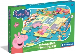 Interaktives Bodenpuzzle PEPPA PIG mit elektronischem Stift 70 × 100 cm