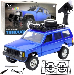 RC Rennwagen 4x4 MN78 blau 1:12