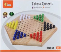 Hölzernes Strategiespiel Dame (Chinesische Dame)