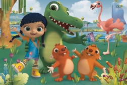 Trefl Puzzle Wissper und tierische Freunde MAXI 24 Teile