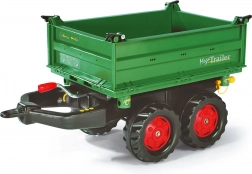 Toller grüner Anhänger Mega Trailer für Rolly Toys Traktor