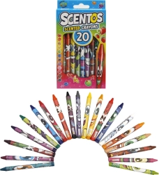 Duftende Wachsmalstifte SCENTOS, Set 20 Stk.