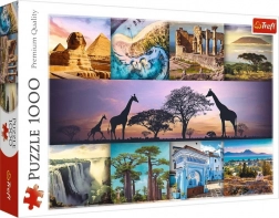 Trefl Puzzle 1000 Teile - Collage Afrika