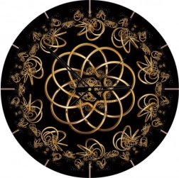 ART Puzzle Uhr Tanzen mit der Nacht 570 Teile