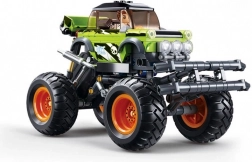 Sluban Aufzieh-Monstertruck Bigfoot Green