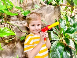 Sporto Pop Racket Schaumstoff-Luftpistole