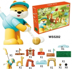 Mega-Golfset mit Tieren und Schaumstoffmatte für Kinder