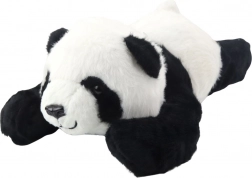 Plüsch-Panda liegend 30 cm schwarz-weiß