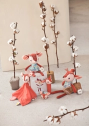 Rasselarmband mit Rehkitz STELLA