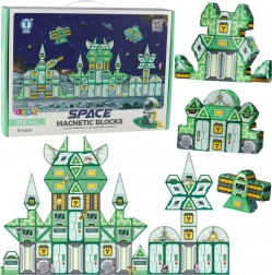 Magnetische Bausätze Kosmos Station 4D 172 Teile