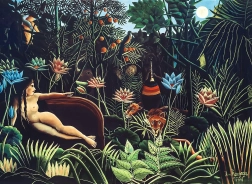 Holzpuzzle-Kunst: Henri Rousseau - Der Traum 200 Teile