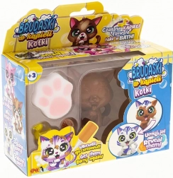 Interaktives Kätzchen Tofik – Badeset mit Zubehör