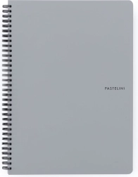 Ringbuch A4 Pastelini grau