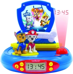 Kinderwecker mit Projektor Paw Patrol