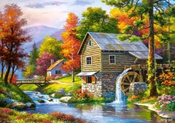 Puzzle mit 500 Teilen – Old Sutter’s Mill (Castorland)