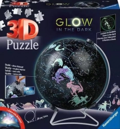 Leuchtender Puzzle-Globus Sternenhimmel 180 Teile