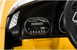 Elektrisches Kinderauto Audi R8 Spyder Gelb