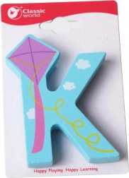 Holzbuchstabe K CLASSIC WORLD