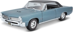 Maisto 1965 Pontiac GTO Metallmodell blau 1:18