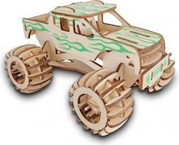 Holz 3D Puzzle Monster Truck