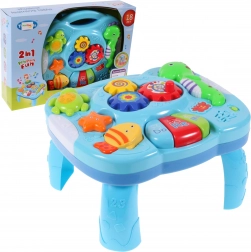 Kinder-Lerntisch – Meeres­tiere mit Licht und Musik