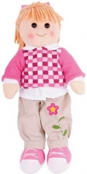 Stoffpuppe Melanie 38 cm – Bigjigs Toys