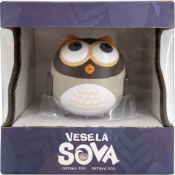 Fröhliche Eule – interaktives Spielzeug für Kinder