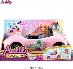 Puppe Marta mit Auto und Zubehör