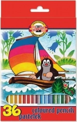 Sechskant-Buntstifte 36 Stk. KRTEK KOH-I-NOOR