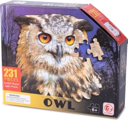 Konturpuzzle Eule 231 Teile