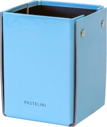 Pastelini Stiftebecher laminiert blau