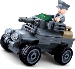 Sluban Army WW2 M38-B0680C Gepanzertes Fahrzeug