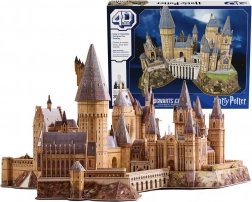 3D Papierz-Puzzle HARRY POTTER Schloss Hogwarts 4D Build