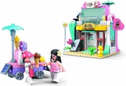 Sluban Metropolis Café und Eiswagen