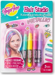 Metallische Haarkreide