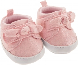 Püppchenschuhe – rosa Sneakers mit Schleifchen