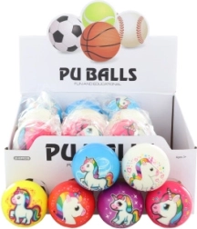 Ball mit Einhorn 6 cm